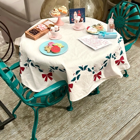 American Girl Kit’s Birthday Table and Chairs - Picture 6 of 8